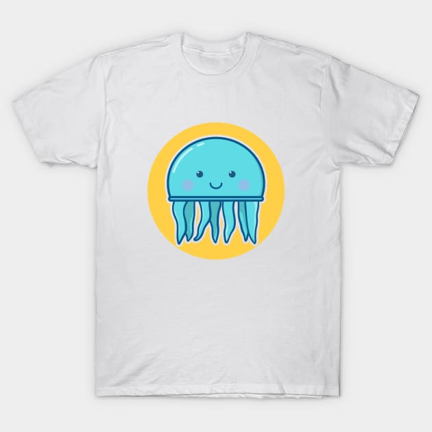 cute little jellyfish T-Shirt by perfunctory